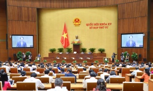 Quốc hội thông qua Nghị quyết ban hành Nội quy kỳ họp (sửa đổi)