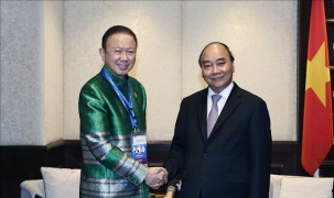 Chủ tịch nước Nguyễn Xuân Phúc tiếp Chủ tịch Hội Hữu nghị Thái Lan - Việt Nam