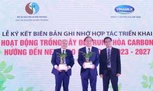Thông điệp của Việt Nam tại Cop27 được Vinamilk tiên phong hưởng ứng với dự án trồng cây hướng đến Net Zero