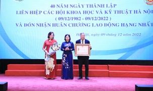 Liên hiệp các Hội Khoa học và Kỹ thuật Hà Nội kỷ niệm 40 năm thành lập