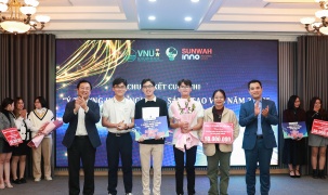 Trường ĐH Công nghệ giành ngôi vị Quán quân cuộc thi Ý tưởng Khởi nghiệp - Sáng tạo VNU 2022