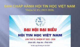 Ban chấp hành Hội Tin học Việt Nam nhiệm kỳ IX (2023 - 2028)