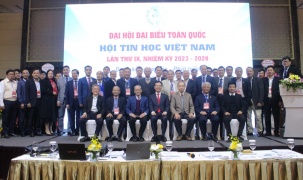 Toàn cảnh Đại hội đại biểu toàn quốc Hội Tin học Việt Nam lần thứ IX