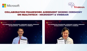 VinBrain và Microsoft hợp tác phát triển trí tuệ nhân tạo trong y tế
