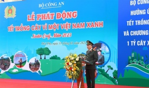 Bộ Công an phát động Tết trồng cây vì một Việt Nam xanh