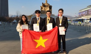 Việt Nam có 4 học sinh giành Huy chương Vàng Olympic Phát minh và Sáng tạo thế giới
