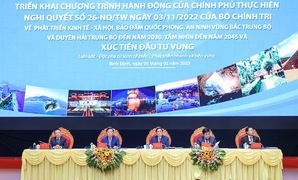Thủ tướng Phạm Minh Chính chủ trì Hội nghị triển khai Chương trình hành động của Chính phủ thực hiện Nghị quyết số 26-NQ/TW của Bộ Chính trị