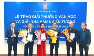 Trao giải thưởng Văn học Hội Nhà văn Việt Nam năm 2022
