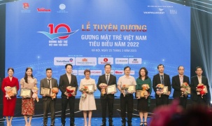 Tuyên dương Gương mặt trẻ Việt Nam tiêu biểu năm 2022