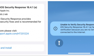 Apple phát hành bản cập nhật phản hồi bảo mật nhanh đầu tiên