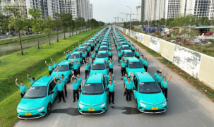 Taxi Xanh SM mới ra mắt của Tập đoàn Vingroup được đưa vào đề thi Toán