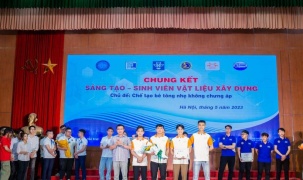 Hà Nội: Cuộc thi chung kết Sáng tạo - Sinh viên vật liệu xây dựng