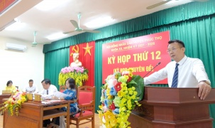 Chủ tịch UBND TP Hà Nội phê chuẩn kết quả bầu chức vụ Chủ tịch UBND huyện Phúc Thọ nhiệm kỳ 2021-2026