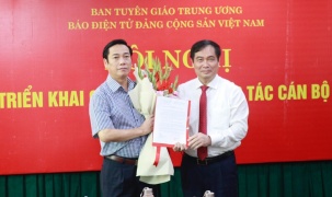 Đồng chí Nguyễn Công Dũng phụ trách Báo điện tử Đảng Cộng sản Việt Nam từ ngày 1/7