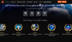Thư mời tham gia giải thưởng “Sản phẩm công nghệ số Make In Viet Nam” năm 2023