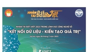 Giải thưởng Nhân tài Đất Việt 2023: “Kết nối dữ liệu - Kiến tạo giá trị”