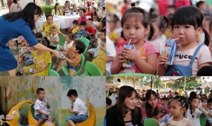 Vinamilk & Quỹ sữa cùng hơn 11.000 trẻ em khó khăn đón năm học mới