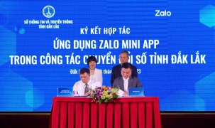 Đắk Lắk là tỉnh đầu tiên của khu vực Tây Nguyên phát hành Zalo mini app