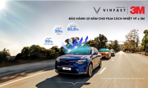 VinFast “bắt tay” 3M phát triển phim cách nhiệt cao cấp dành riêng cho chủ xe điện VinFast
