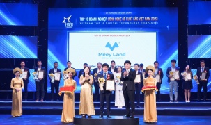 Các giải pháp proptech của Meey Land gây ấn tượng tại…TOP 10 Doanh nghiệp Công nghệ số xuất sắc Việt Nam 2023