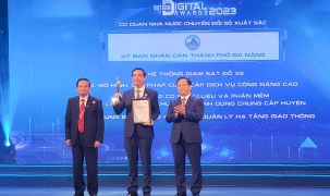 Đà Nẵng nhận Giải thưởng Cơ quan Nhà nước chuyển đổi số xuất sắc