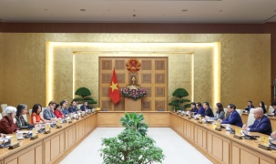 Thủ tướng tiếp Điều phối viên thường trú và Trưởng đại diện 13 tổ chức của LHQ tại Việt Nam