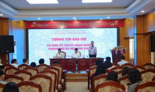 284 thí sinh tranh tài Kỳ thi kỹ năng nghề thành phố Hà Nội năm 2023