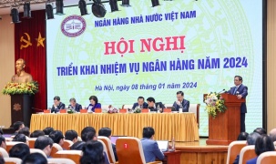 Thủ tướng Chính phủ dự Hội nghị triển khai nhiệm vụ năm 2024 của Ngân hàng Nhà nước Việt Nam