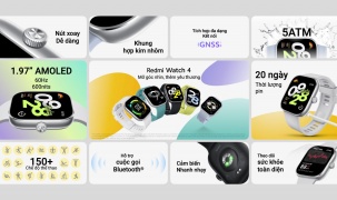 Xiaomi ra mắt Redmi Watch 4 tại Việt Nam