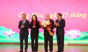 Hội đồng hương huyện Ứng Hoà tổ chức gặp mặt đầu xuân Giáp Thìn 2024
