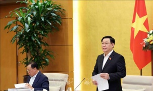 Chủ tịch Quốc hội làm việc với Ban Thường vụ Thành ủy Hà Nội về dự án Luật Thủ đô (sửa đổi)