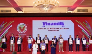  Vinamilk 28 năm liên tiếp giữ danh hiệu hàng Việt Nam chất lượng cao