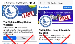 Nhiều Fanpage mạo danh Học viện Hàng không Việt Nam