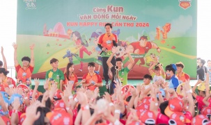 KUN Happy Run Cần Thơ- Ngày hội thể thao đầy màu sắc của trẻ thơ