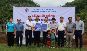 Tạp chí Tài nguyên và Môi trường khởi công xây dựng nhà tình nghĩa ở Sơn La