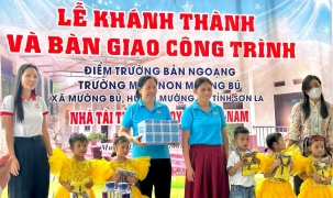 Quỹ Toyota Việt Nam hỗ trợ xây dựng điểm trường cho trẻ em vùng sâu vùng xa tỉnh Sơn La và tỉnh Tuyên Quang