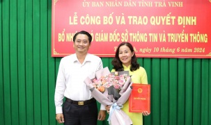 Trà Vinh: Bà Phạm Thị Mỹ Hạnh giữ chức Phó Giám đốc Sở Thông tin và Truyền thông