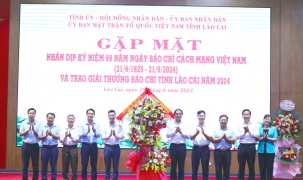 Báo chí chung sức đưa Lào Cai đổi mới và phát triển