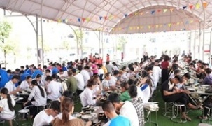 Ứng Hòa: Hơn 3.000 suất ăn miễn phí tiếp sức thí sinh thi tốt nghiệp THPT