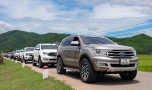 Ford Everest Team Vietnam+ khám phá cố đô Huế trong hành trình hoành tráng hơn 100 xe