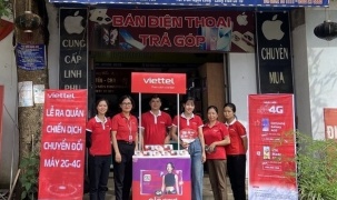 Viettel Yên Bái triển khai các điểm đổi điện thoại 4G trên toàn tỉnh
