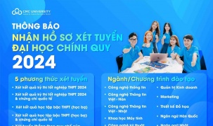 Điểm sàn Trường Đại học CMC theo phương thức xét điểm thi tốt nghiệp THPT năm 2024