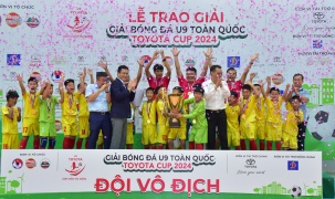 Lễ Bế mạc giải bóng đá U9 toàn quốc Toyota Cup 2024