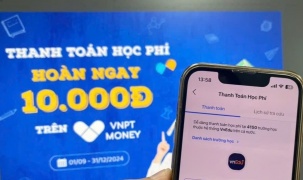 Thanh toán học phí không dùng tiền mặt, nhân đôi tiện ích