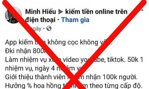 Mất tiền tỷ vì theo dõi, thả tim tiktok, nghe nhạc... việc nhẹ lương cao trên không gian mạng