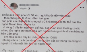 Quảng Ninh: Triệu tập đối tượng tung tin sai sự thật trên mạng xã hội về tình hình thiệt hại do cơn bão số 3