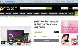 Nở rộ ‘hàng xách tay’ bán tại các website không đăng ký với cơ quan chức năng