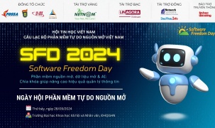 Ngày hội Phần mềm Tự do Nguồn mở 2024 tập trung vào Phần mềm nguồn mở, Dữ liệu mở & AI