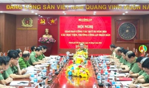 Đẩy mạnh nghiên cứu khoa học, ứng dụng công nghệ phục vụ giảng dạy trong các trường Công an nhân dân