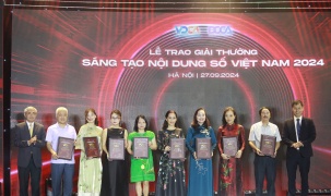 Vinh danh 12 Giải thưởng sáng tạo nội dung số Việt Nam 2024